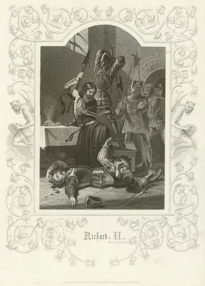 Richard II, Act V, Scene V by Joseph Kenny Meadows